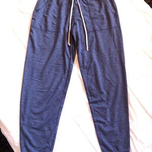 Blue joggers